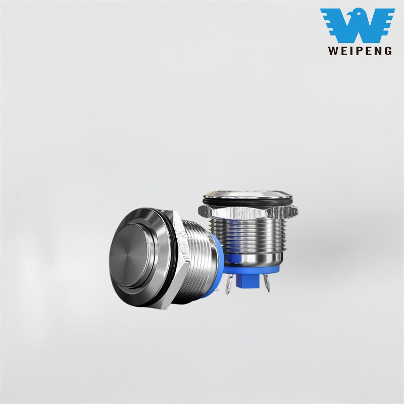 สวิตช์ปุ่มกดโลหะสตาร์ทเครื่อง 16/19 มม