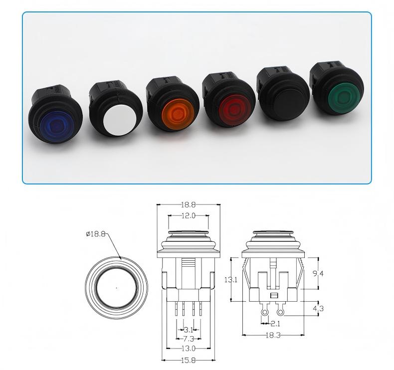 ปุ่มกดขนาดเล็กผ่านการอัปเกรดครั้งใหญ่ โดยสร้างมาตรฐานใหม่สำหรับเทคโนโลยีสวิตช์