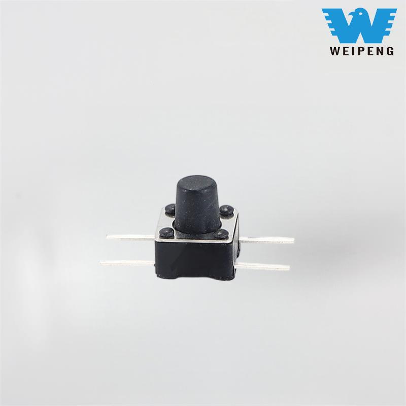 6X6 SMD สวิตช์สัมผัสแบบแบนสี่พิน