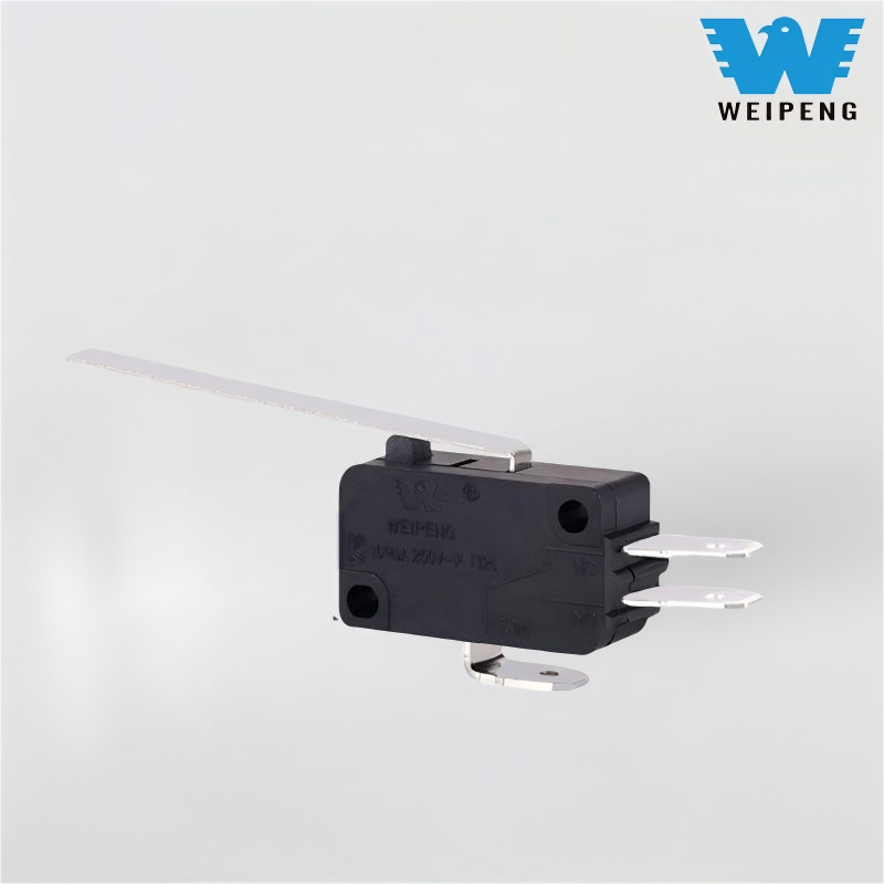 ไมโครสวิตช์ทนอุณหภูมิสูงสำหรับมอเตอร์เครื่องปั่นด้ามยาว