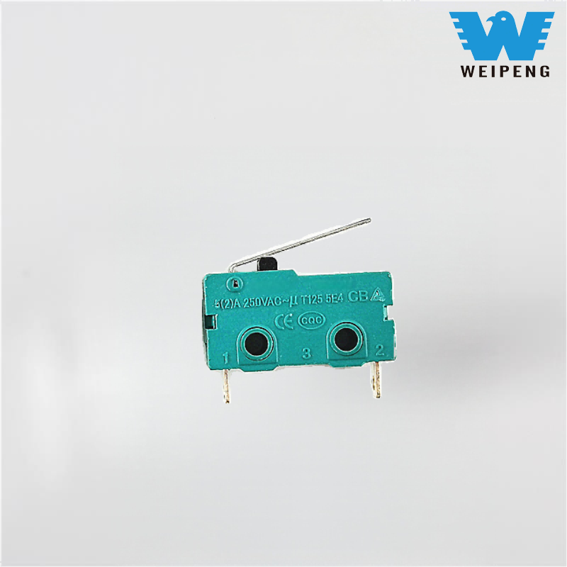 ประเภทลูกกลิ้ง ไมโครสวิตช์ 5A สองง่าม/สามง่าม