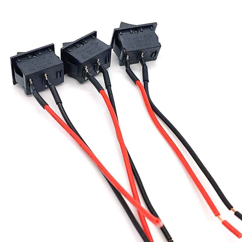 เครื่องใช้ไฟฟ้าขนาดเล็ก 21*15 มม. สวิตช์โยก