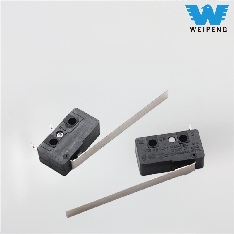 สวิตช์จำกัดการเดินทางพร้อมคันโยกงอ / ที่จับ / ลูกกลิ้งทองแดง