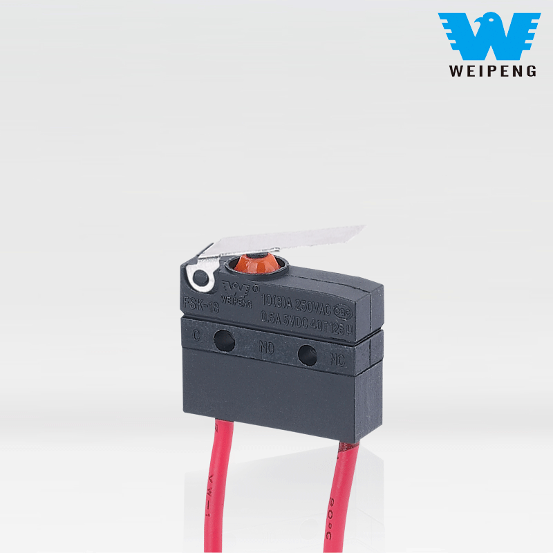 ไมโครสวิตช์กันน้ำพร้อมสายไฟสำหรับมอเตอร์ปั๊มน้ำ