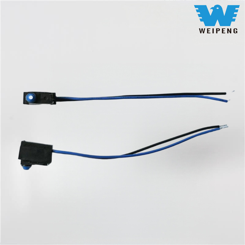 ไมโครสวิตช์ปุ่มกดชนิดพินกันน้ำพร้อมสายนำ