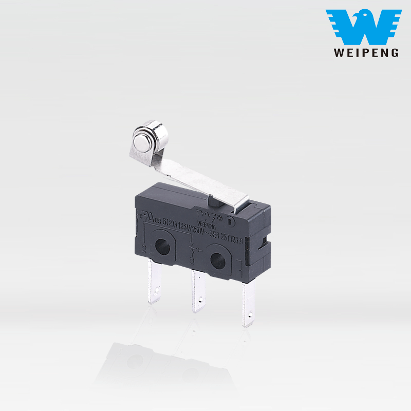 Weipeng 5A 125V 250V อุปกรณ์อุตสาหกรรม 3 พินทนอุณหภูมิสูงไมโครสวิตช์