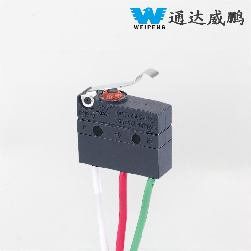 Weipeng Small Travel Limit Switch พร้อมที่จับโค้ง